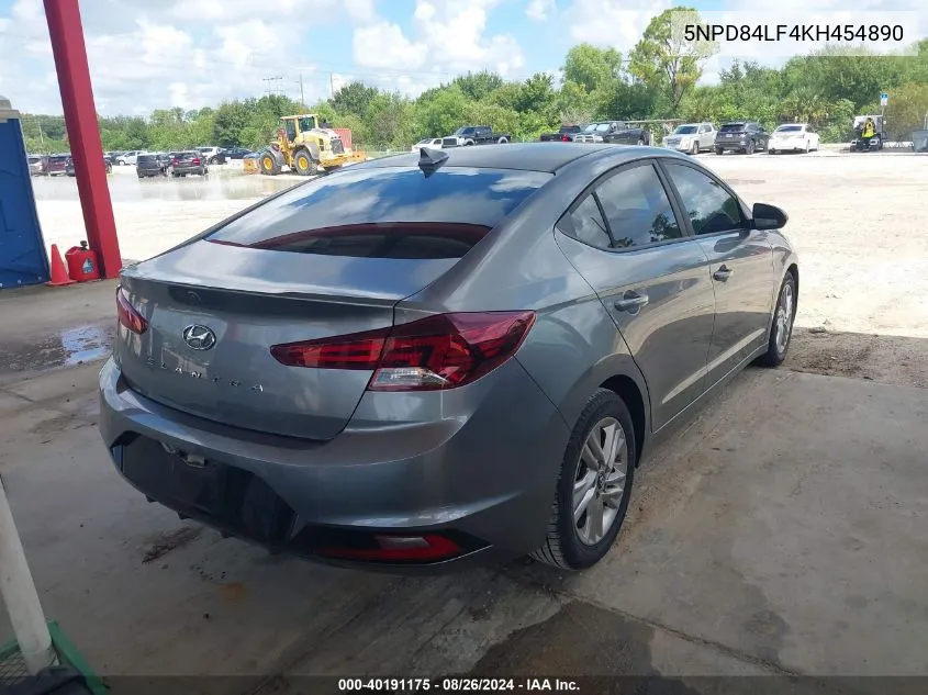 5NPD84LF4KH454890 2019 Hyundai Elantra Sel