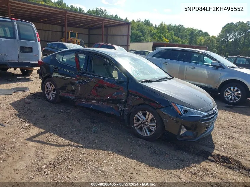 5NPD84LF2KH495552 2019 Hyundai Elantra Sel