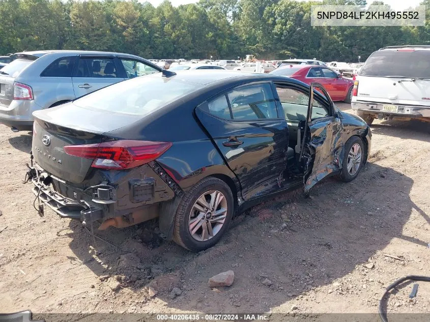 5NPD84LF2KH495552 2019 Hyundai Elantra Sel