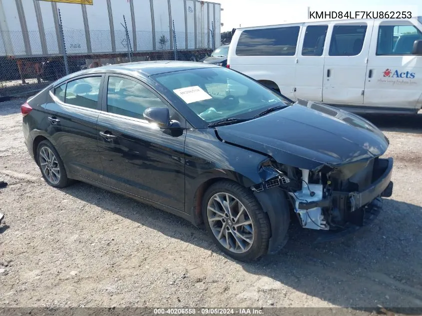 KMHD84LF7KU862253 2019 Hyundai Elantra Limited