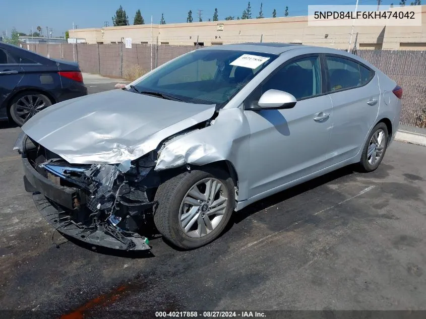 5NPD84LF6KH474042 2019 Hyundai Elantra Value Edition