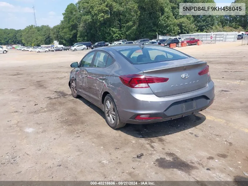 5NPD84LF9KH458045 2019 Hyundai Elantra Sel