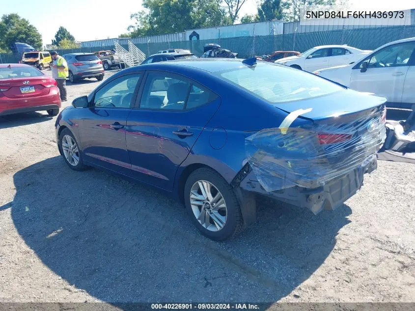 5NPD84LF6KH436973 2019 Hyundai Elantra Sel