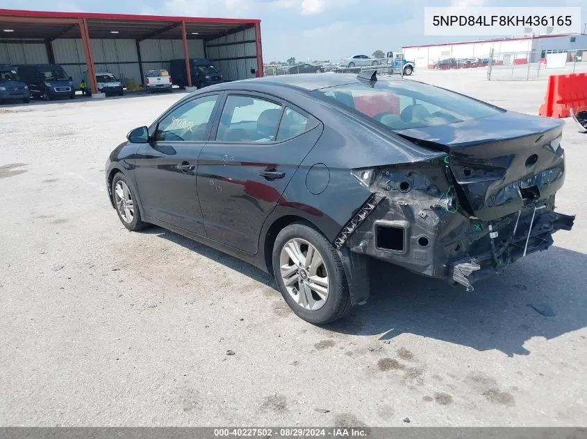 5NPD84LF8KH436165 2019 Hyundai Elantra Value Edition