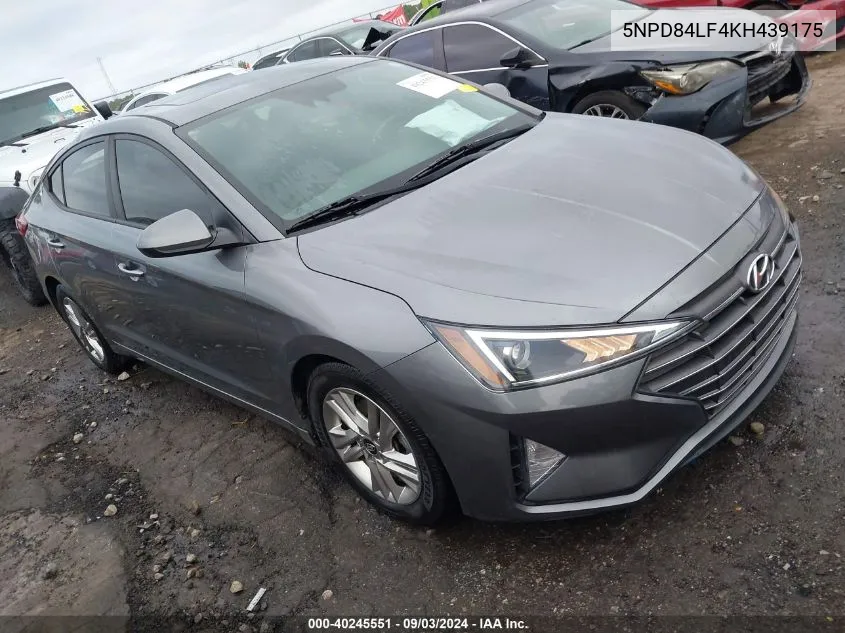 2019 Hyundai Elantra Value Edition VIN: 5NPD84LF4KH439175 Lot: 40245551