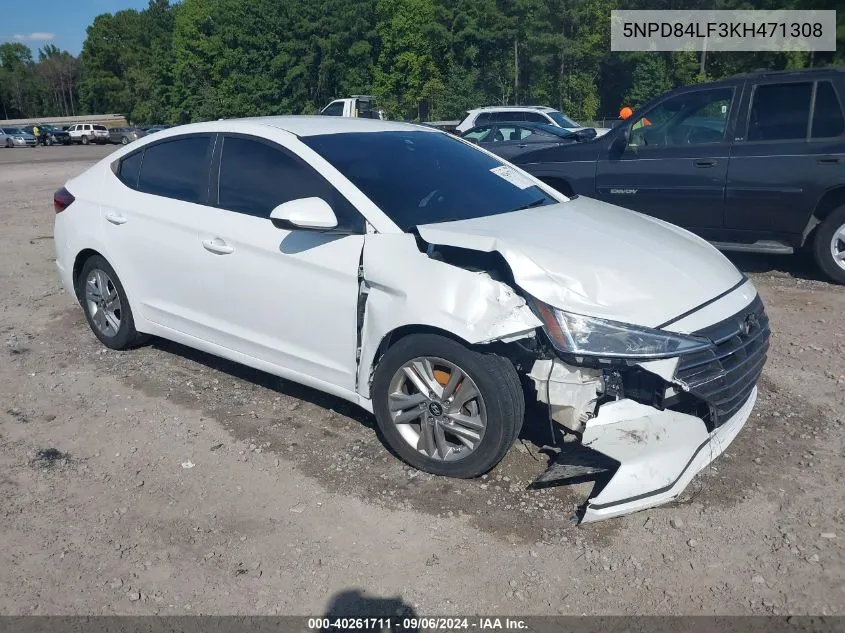 5NPD84LF3KH471308 2019 Hyundai Elantra Sel