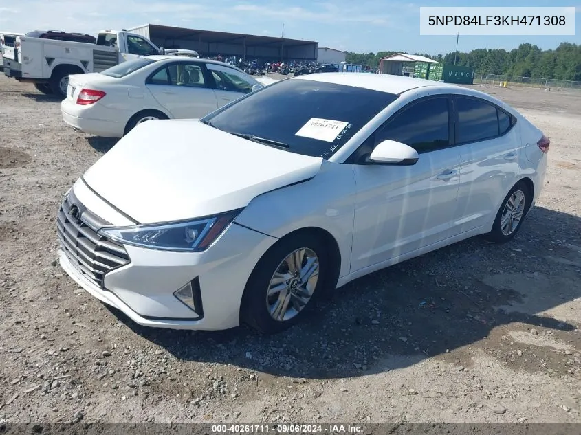 5NPD84LF3KH471308 2019 Hyundai Elantra Sel