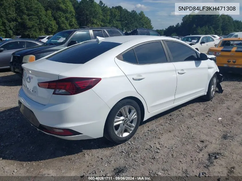 5NPD84LF3KH471308 2019 Hyundai Elantra Sel