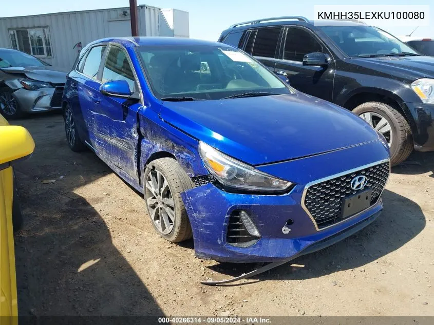 KMHH35LEXKU100080 2019 Hyundai Elantra Gt