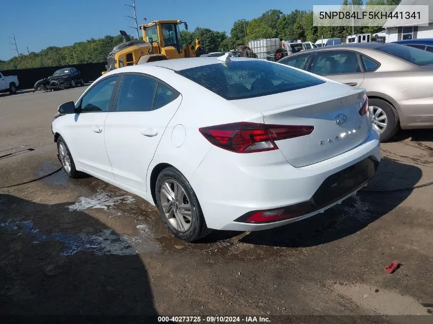 5NPD84LF5KH441341 2019 Hyundai Elantra Sel