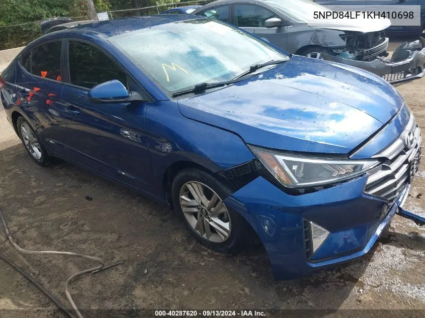 5NPD84LF1KH410698 2019 Hyundai Elantra Sel