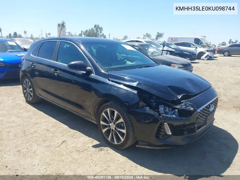 KMHH35LE0KU098744 2019 Hyundai Elantra Gt