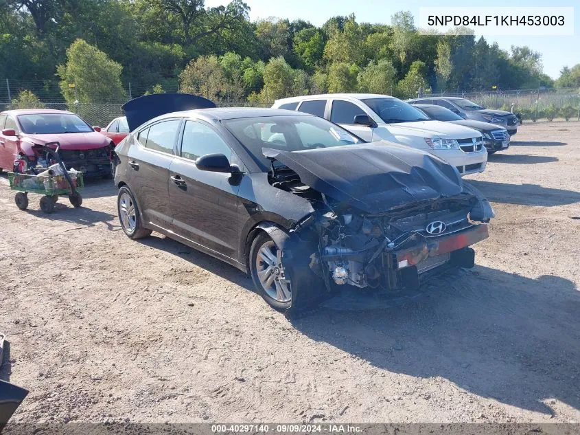 2019 Hyundai Elantra Value Edition VIN: 5NPD84LF1KH453003 Lot: 40297140