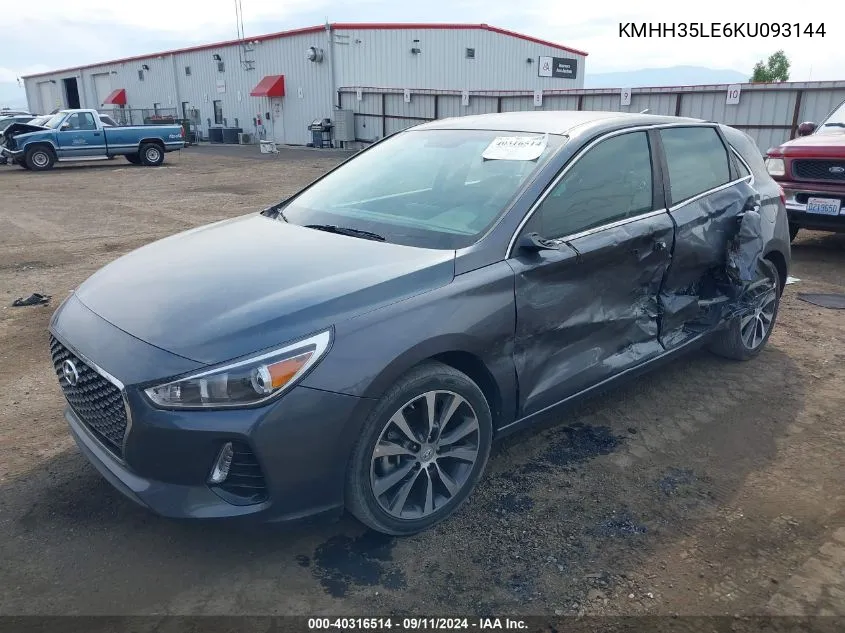 KMHH35LE6KU093144 2019 Hyundai Elantra Gt