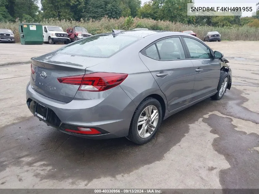 5NPD84LF4KH491955 2019 Hyundai Elantra Value Edition