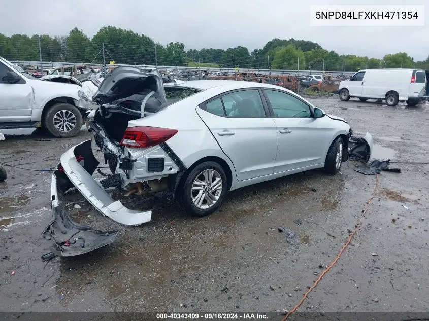 5NPD84LFXKH471354 2019 Hyundai Elantra Sel/Value/Limited