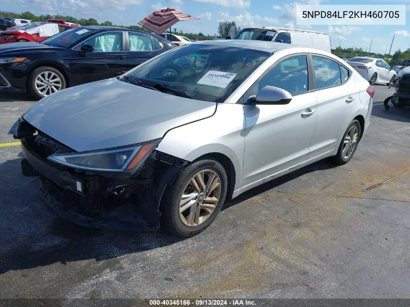 5NPD84LF2KH460705 2019 Hyundai Elantra Sel