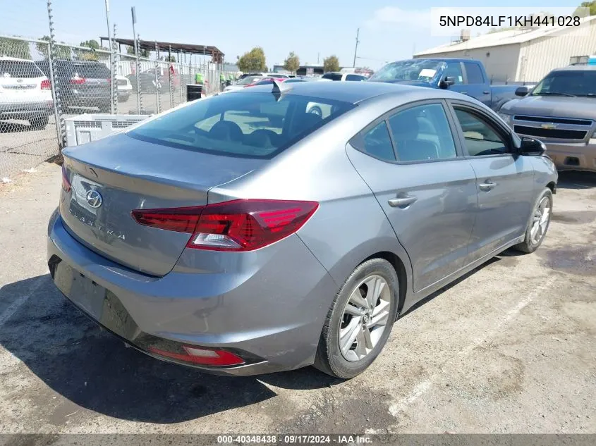 5NPD84LF1KH441028 2019 Hyundai Elantra Value Edition