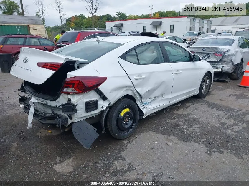 5NPD84LF2KH456945 2019 Hyundai Elantra Sel