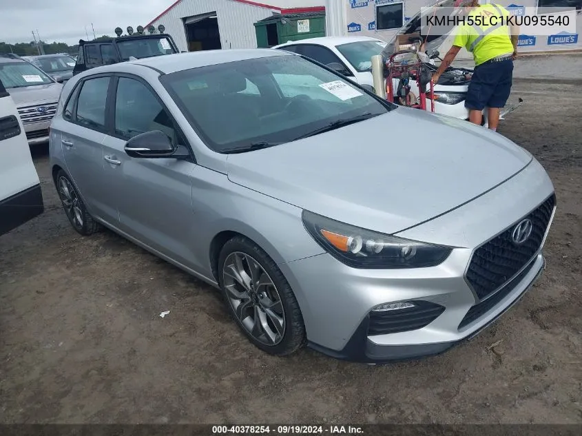 KMHH55LC1KU095540 2019 Hyundai Elantra Gt N Line