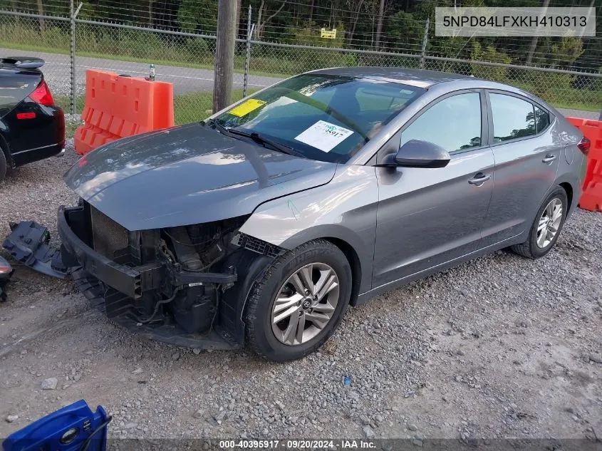 2019 Hyundai Elantra Sel VIN: 5NPD84LFXKH410313 Lot: 40395917