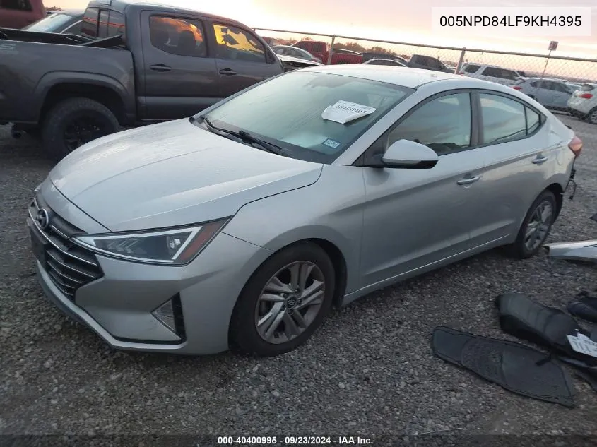 005NPD84LF9KH4395 2019 Hyundai Elantra Sel/Value/Limited