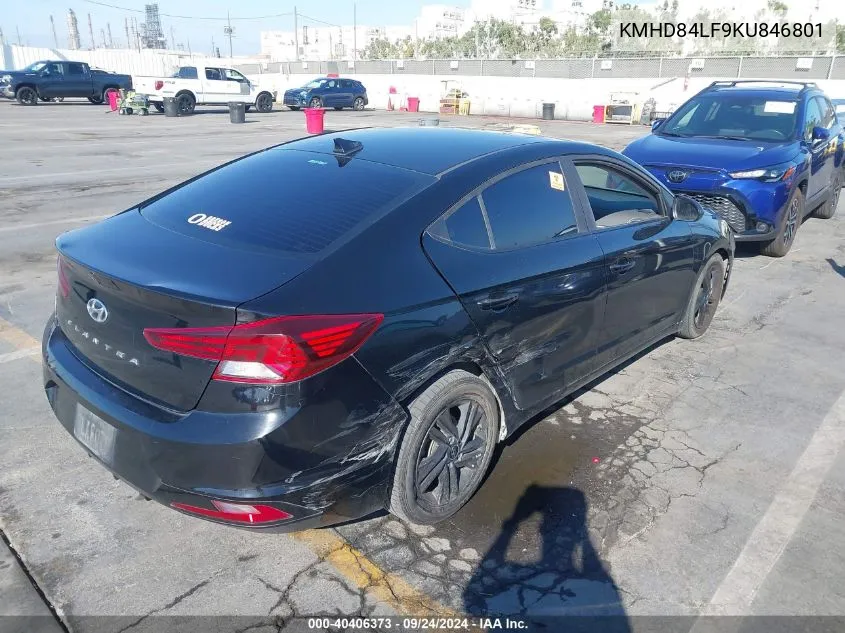 KMHD84LF9KU846801 2019 Hyundai Elantra Value Edition