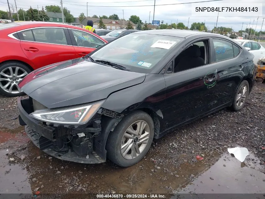 5NPD84LF7KH484143 2019 Hyundai Elantra Sel