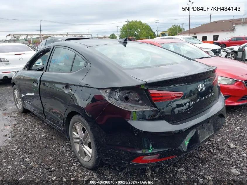 5NPD84LF7KH484143 2019 Hyundai Elantra Sel