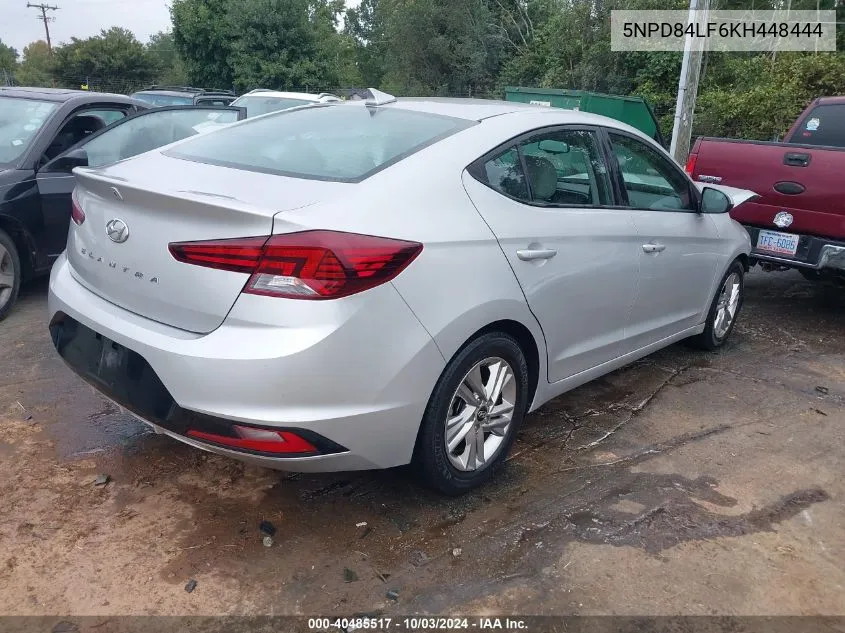 5NPD84LF6KH448444 2019 Hyundai Elantra Value Edition