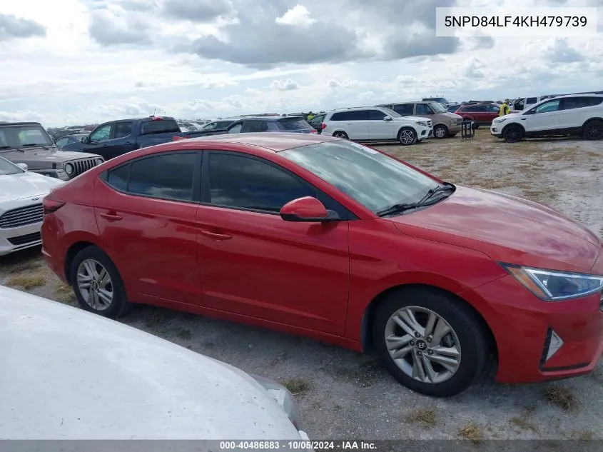 5NPD84LF4KH479739 2019 Hyundai Elantra Sel/Value/Limited