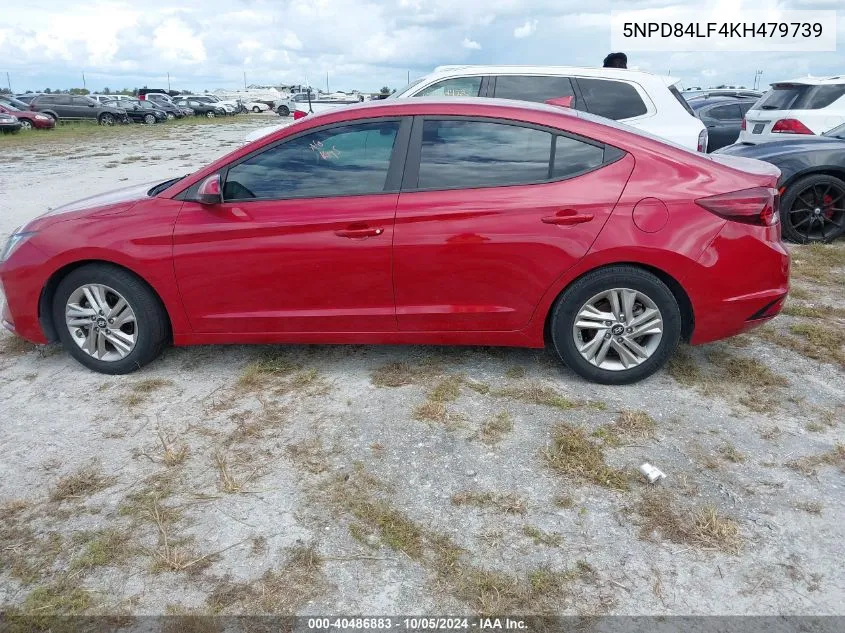 5NPD84LF4KH479739 2019 Hyundai Elantra Sel/Value/Limited