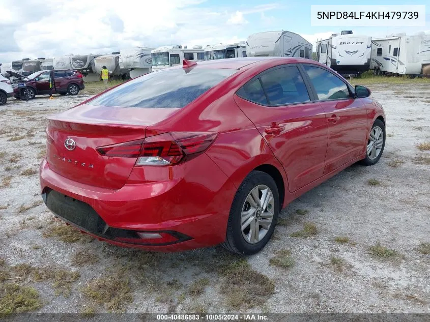 5NPD84LF4KH479739 2019 Hyundai Elantra Sel/Value/Limited