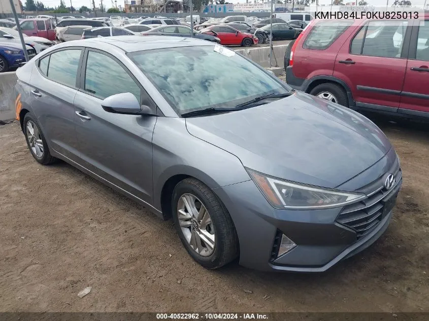 2019 Hyundai Elantra Value Edition VIN: KMHD84LF0KU825013 Lot: 40522962