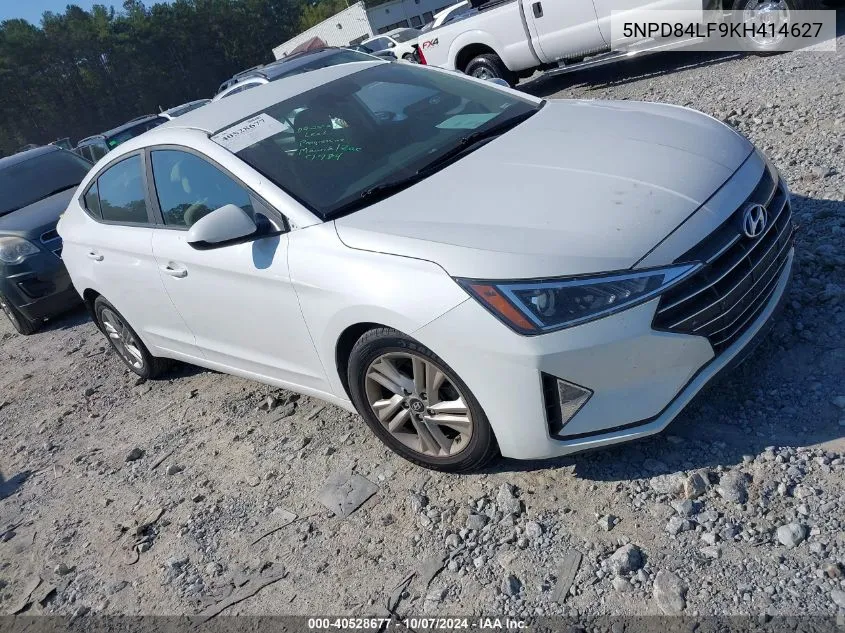 2019 Hyundai Elantra Sel/Value/Limited VIN: 5NPD84LF9KH414627 Lot: 40528677