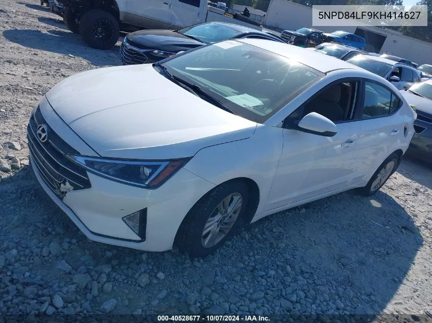 2019 Hyundai Elantra Sel/Value/Limited VIN: 5NPD84LF9KH414627 Lot: 40528677