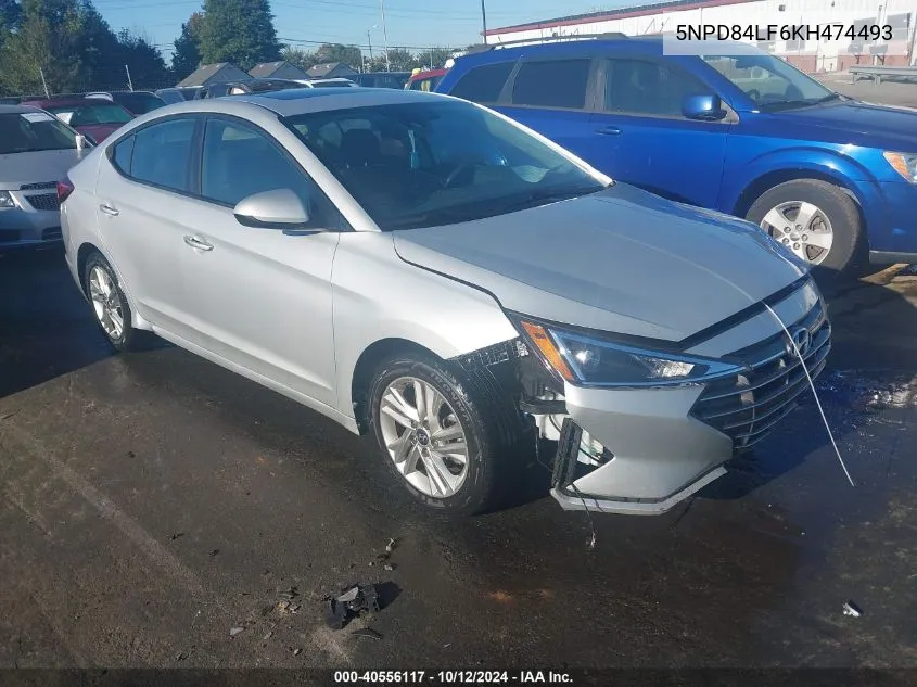 2019 Hyundai Elantra Value Edition VIN: 5NPD84LF6KH474493 Lot: 40556117