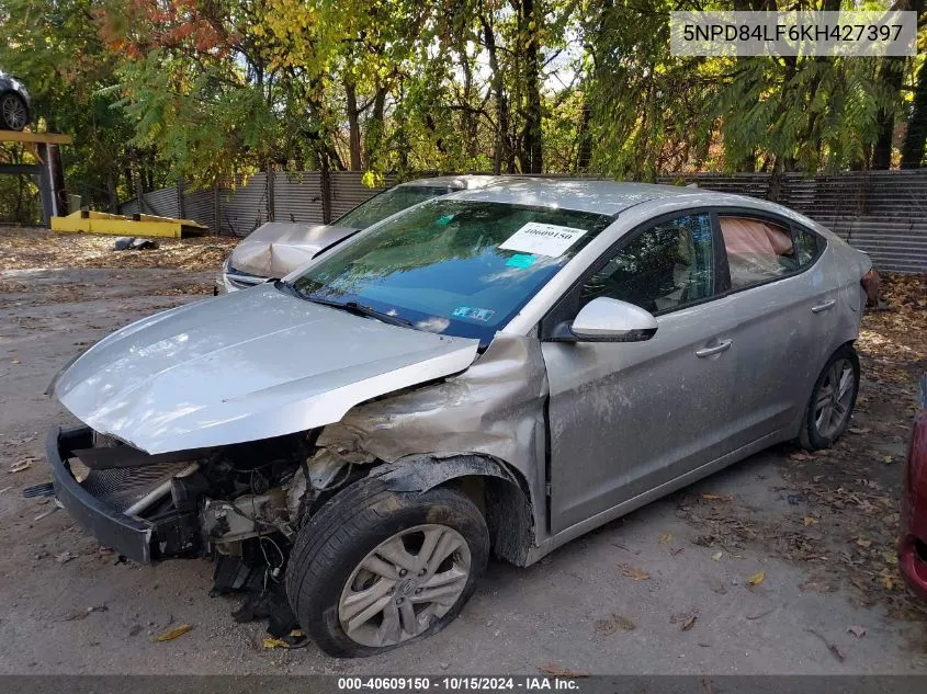 2019 Hyundai Elantra Sel VIN: 5NPD84LF6KH427397 Lot: 40609150