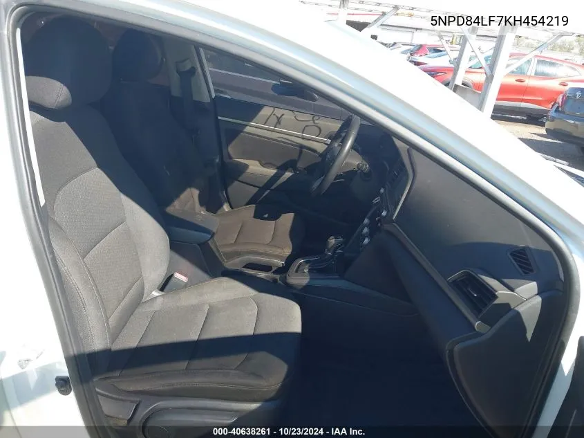 5NPD84LF7KH454219 2019 Hyundai Elantra Value Edition