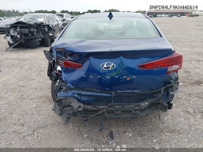 5NPD84LF9KH440614 2019 Hyundai Elantra Sel