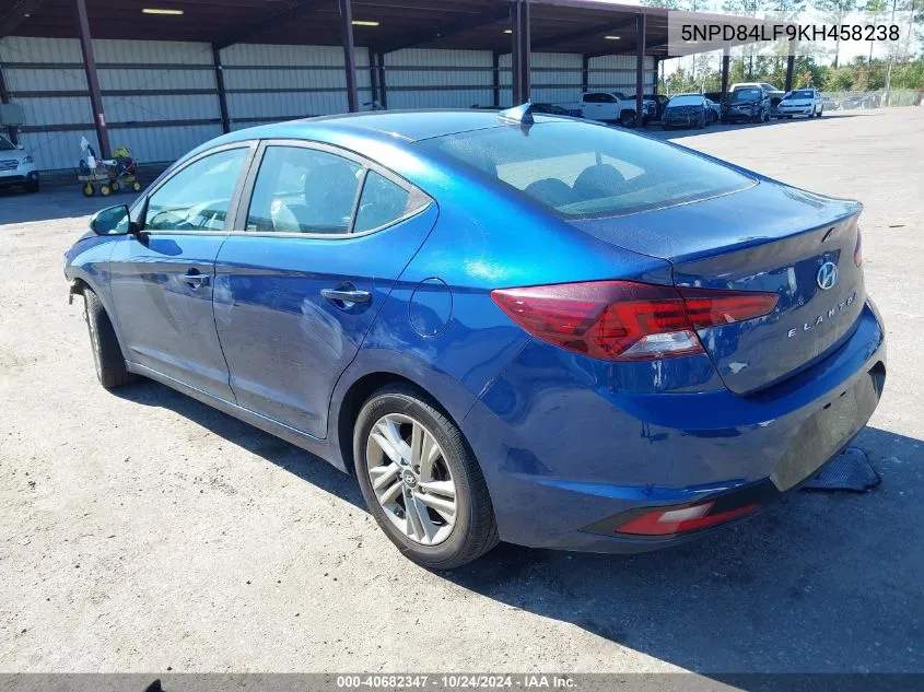 5NPD84LF9KH458238 2019 Hyundai Elantra Sel