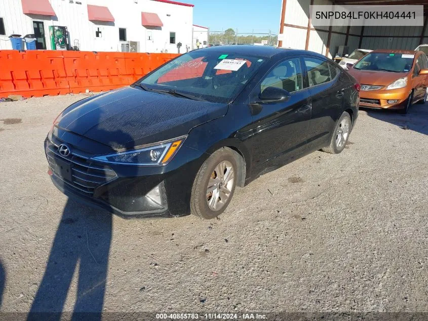 5NPD84LF0KH404441 2019 Hyundai Elantra Sel