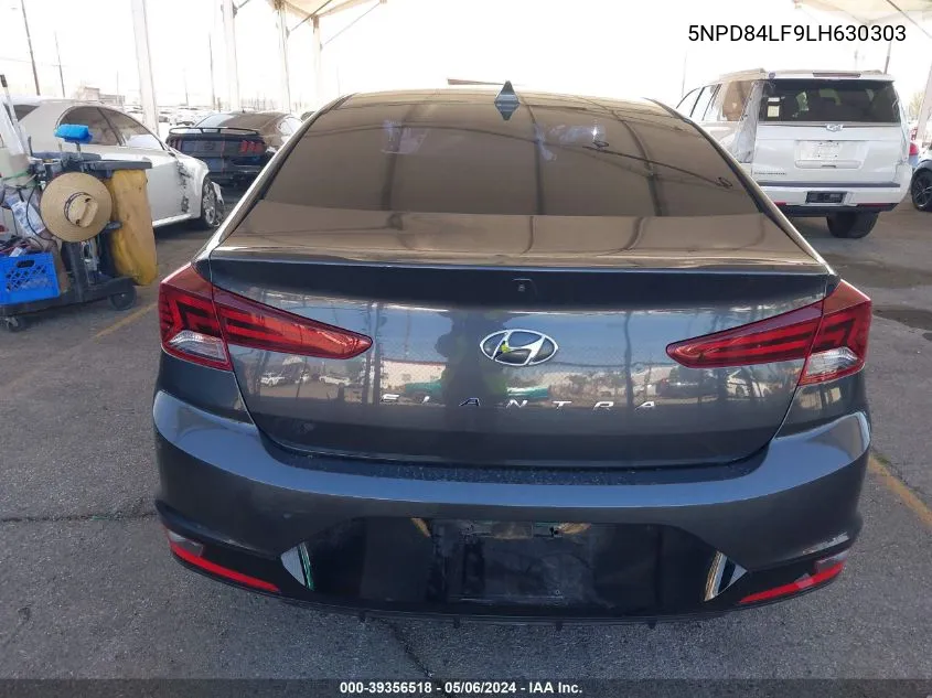 5NPD84LF9LH630303 2020 Hyundai Elantra Value Edition