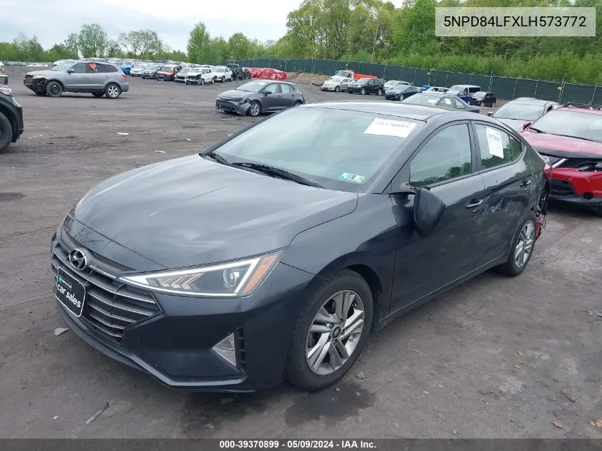 5NPD84LFXLH573772 2020 Hyundai Elantra Sel