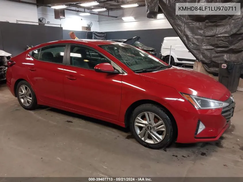 2020 Hyundai Elantra Sel/Value/Limited VIN: KMHD84LF1LU970711 Lot: 39407713