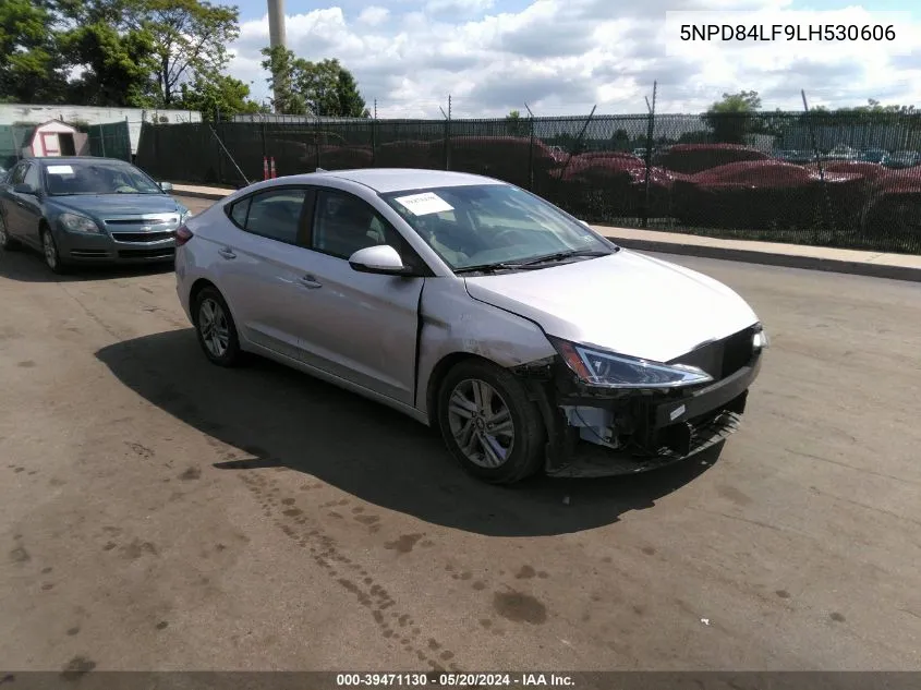 2020 Hyundai Elantra Sel VIN: 5NPD84LF9LH530606 Lot: 39471130