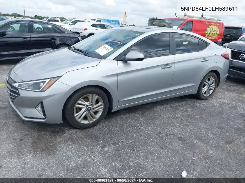 5NPD84LF0LH589611 2020 Hyundai Elantra Value Edition