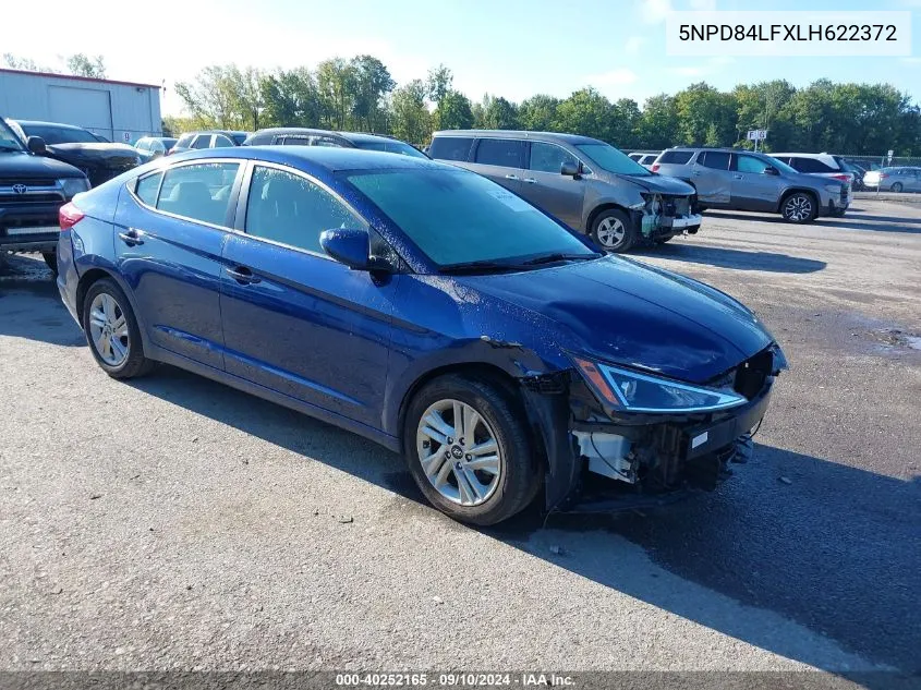 5NPD84LFXLH622372 2020 Hyundai Elantra Sel/Value/Limited