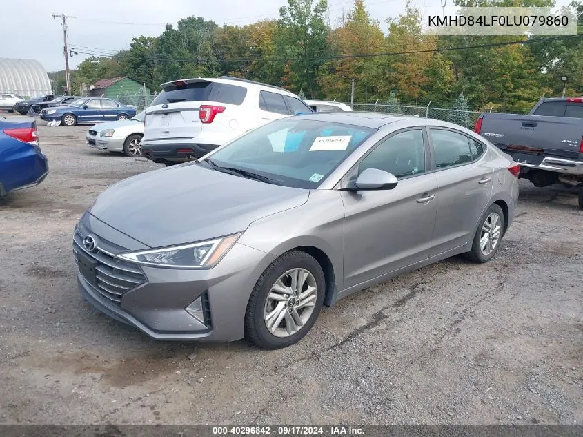 2020 Hyundai Elantra Value Edition VIN: KMHD84LF0LU079860 Lot: 40296842