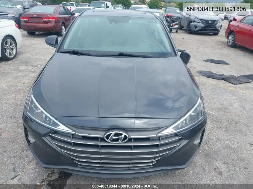 5NPD84LF3LH591806 2020 Hyundai Elantra Value Edition